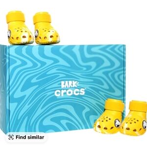 *NEW* Bark Box Dog Crocs - Yelkow - Medium